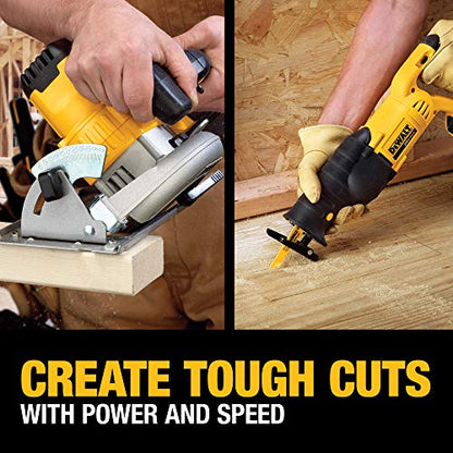 DEWALT 20V MAX 9-tool combo kit, drill, saws, grinder, speaker, 2 batteries