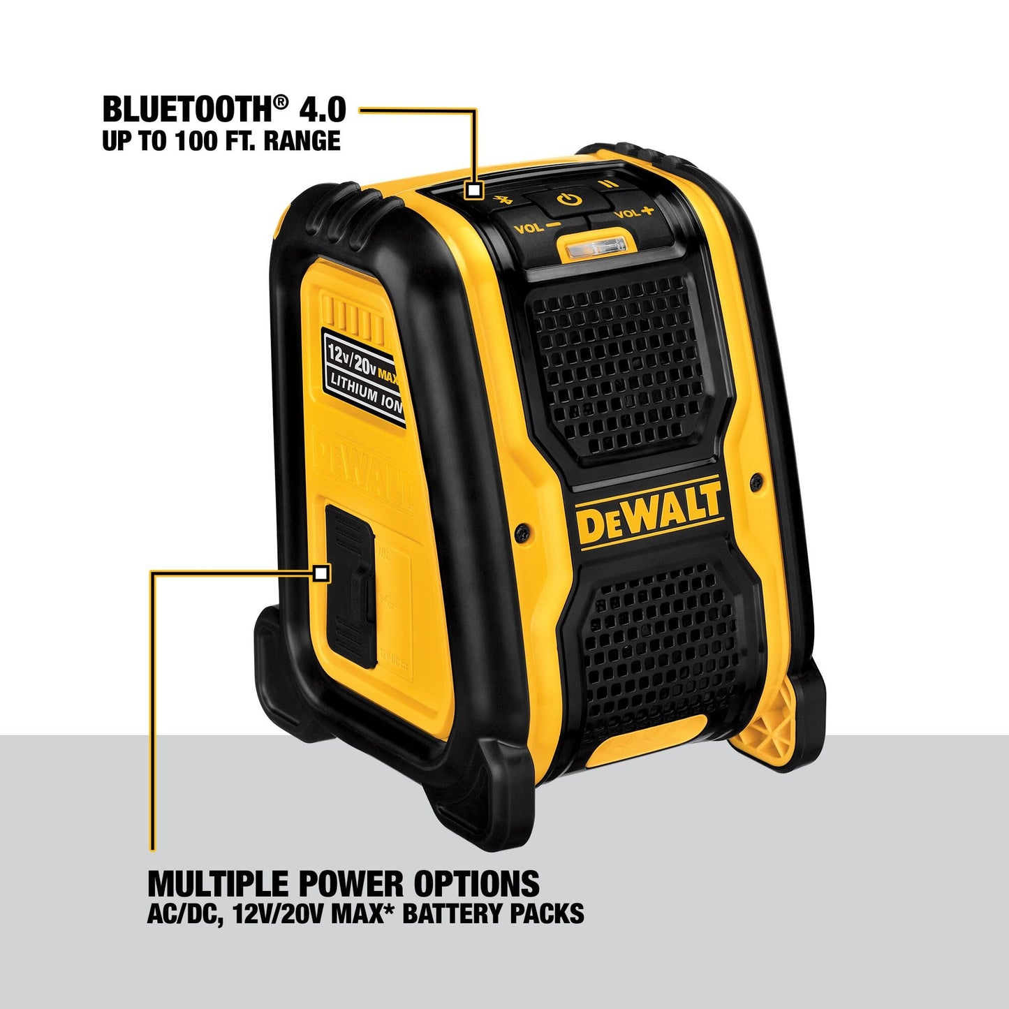 DEWALT 20V MAX 9-tool combo kit, drill, saws, grinder, speaker, 2 batteries