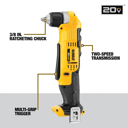 DEWALT 20V MAX 9-tool combo kit, drill, saws, grinder, speaker, 2 batteries